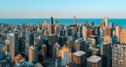 A city in Illinois with homes that received grants for repairs.