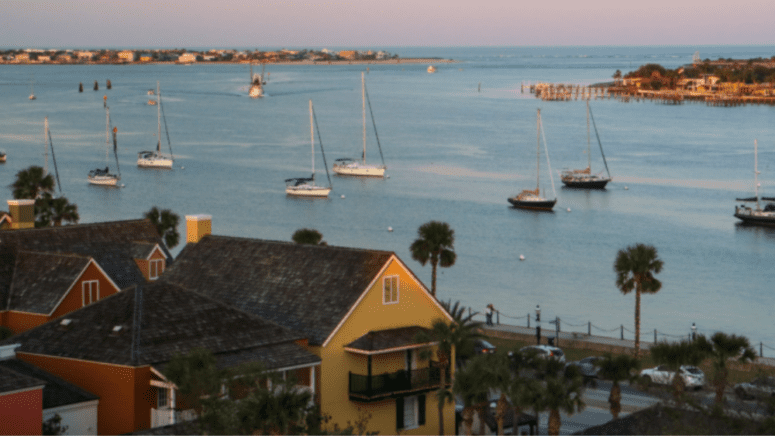 Homebuyers want to know what is the cost to build a house in a Florida neighborhood, like this waterfront town.