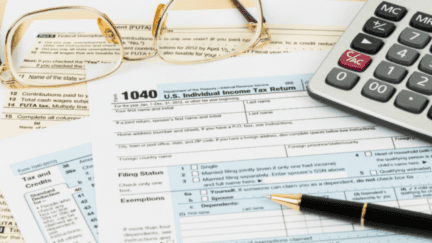 A document needed for taxes after buying a house.