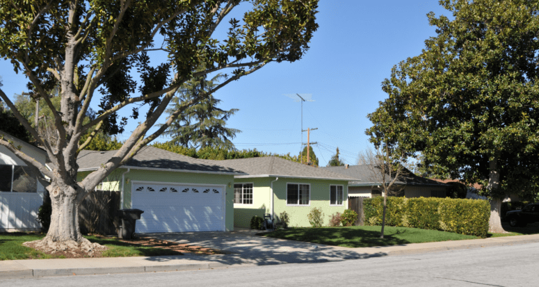 A home in California where homeowners may consider a bridge loan.