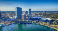 A view of Orlando, FL where you can sell a house to a cash home buyer.