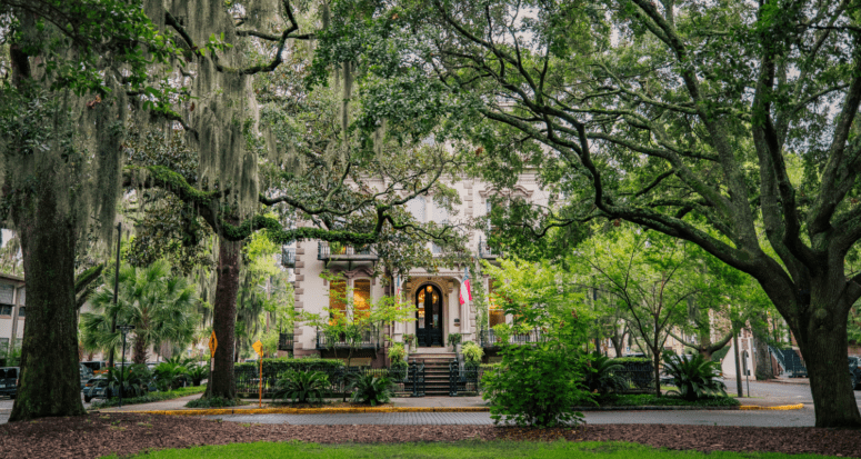 A house in Georgia with closing costs.