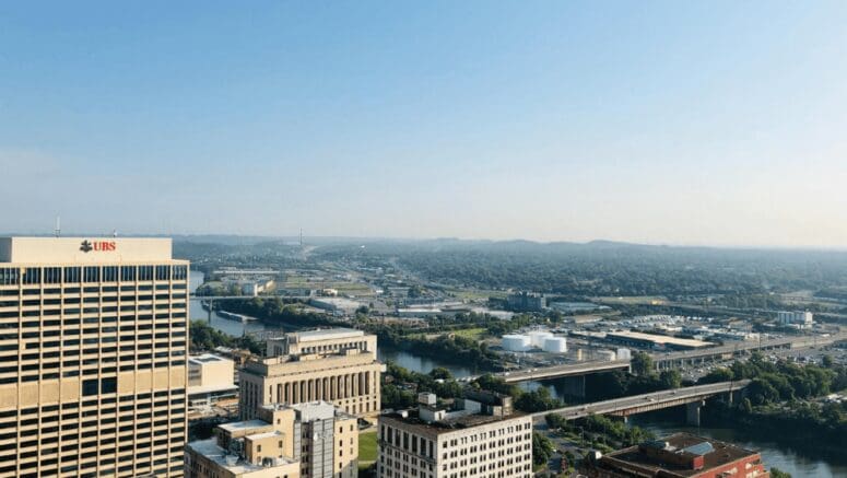 Image of a city in Tennessee where properties are FSBO