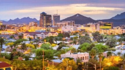 A view of Tucson, AZ where you can sell a home to a We Buy Houses company.
