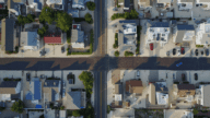 Aerial view of a neighborhood in Long Island where home owners might be interested in the services of a we buy houses company.