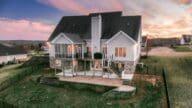 Aerial view of a home in Virginia, in a neighborhood where home owners maybe interested in selling their home fast