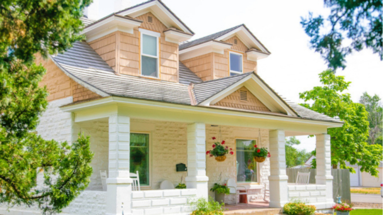 The front exterior of a Eastern Montana home that could sell fast with several cash offer options