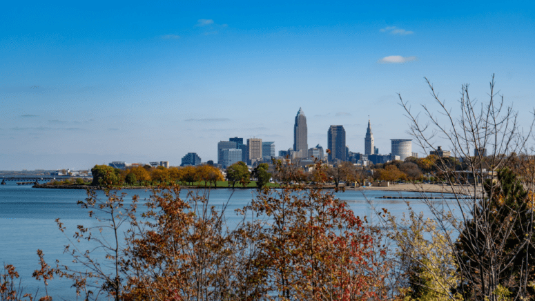 A view in Cleveland, OH that represents We Buy houses