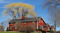 A house in a neighborhood in Whitefish Bay where home owners may be interested in the services of a we buy houses company