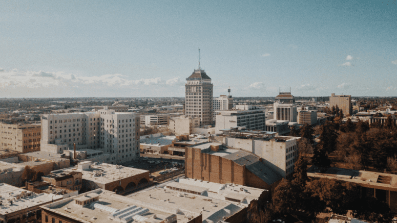 Scenic view of Fresno where home owners may be interested in utilizing the services of a we buy houses company.