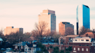 distant view of buildings as we buy houses lexington ky