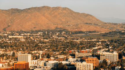 View of houses in Inland Empire, USA that represents We Buy Houses for cash