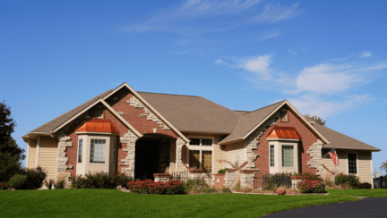 A home located in a neighborhood in Menomonee Falls, where homeowners may be interested in using the services of a we buy houses company