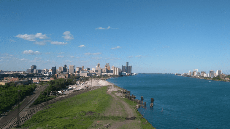 A view from in Grosse Pointe, Michigan where homeowners may be interested in the services of a we buy houses company