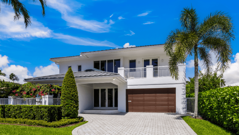 A home in Miami which was purchased with the help of a bridge loan