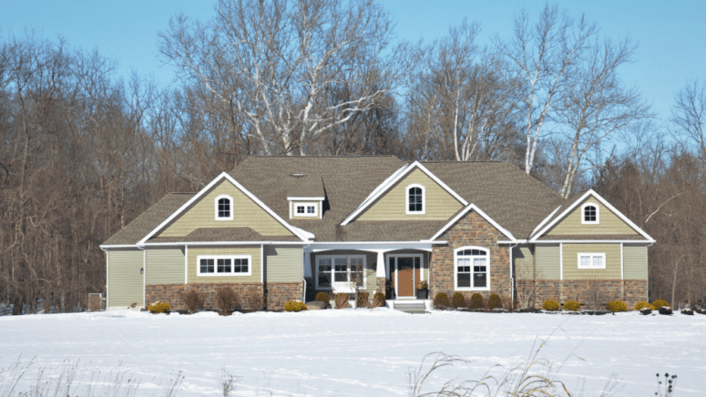 A nice house in a rural area that someone might be buying in 2024.