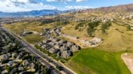 Aerial view of homes in Colorado that you can sell as is