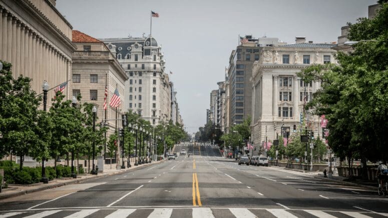 An image of Washington D.C., which can represent the cost of living in D.C.