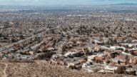 scenic view of Albuquerque where home owners may be interested in the services of a we buy houses company