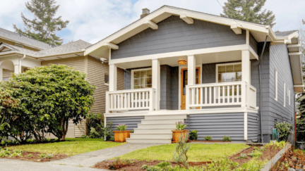 An image of a house that can represent how to change name on house title after marriage