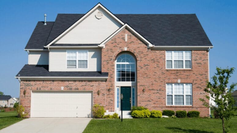 An image of a typical suburban home that can represent how the nar lawsuit settlement could affect home buyers and sellers