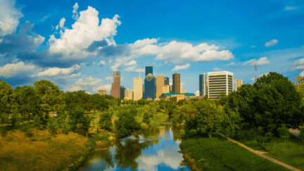 Houston, Texas where you can buy a house.