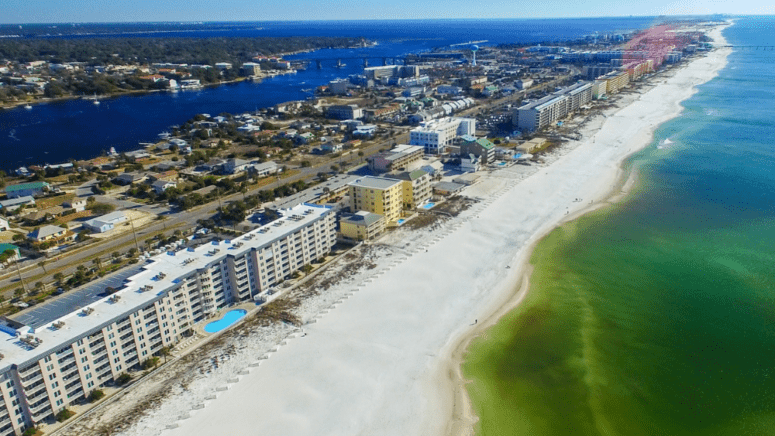 Fort Walton Beach, where home sellers can choose to sell their house to a we buy houses company