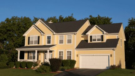 An image of a house that can represent how long does a wire transfer take after closing