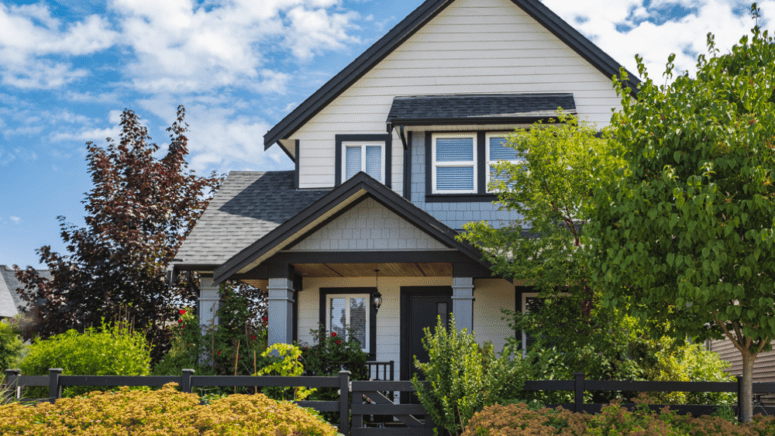 A house on the market whose buyer wants to know how long to get home equity loan