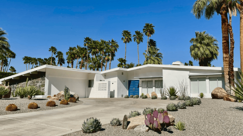 An image of a house in California, where home buyers can use the services of a hard money lender for their home buying needs