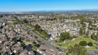 Aerial image of Orange County, where home buyers can use the services of a hard money lender for their home buying needs