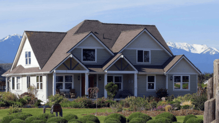 An image of a house in Washington State, which can represent transfer tax