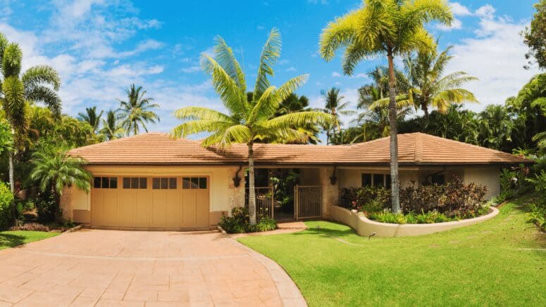 A home located in Hawaii where homeowners can sell their house to a we buy houses company