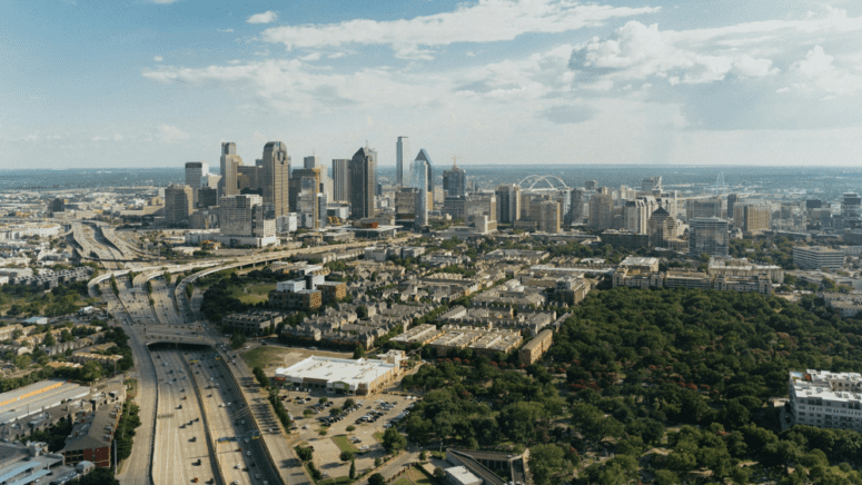 A view of the Dallas skyline, where home buyers can borrow from hard money lenders