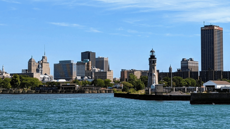 Buffalo, NY, one of the cheapest places to live in the east coast