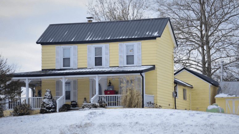 A house with a second story added a high cost.