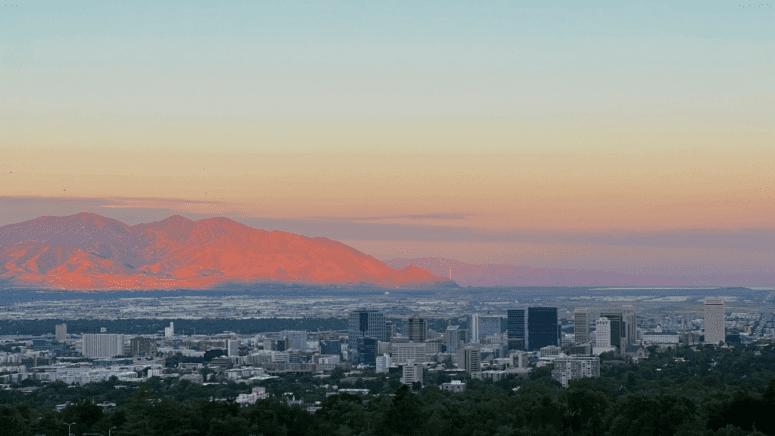 An image of Salt Lake City, where real estate investors can work with a hard money lender to fund their project