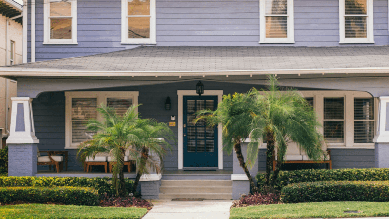 A house in Tampa, where investors can loan from hard money lenders