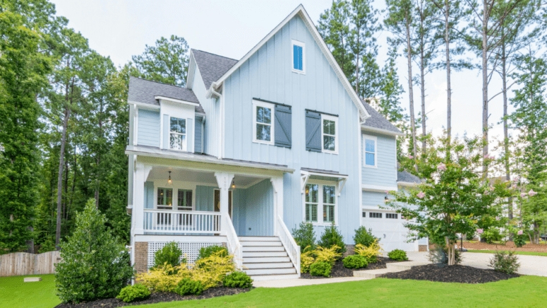 a photo of a house purchased with a reverse mortgage