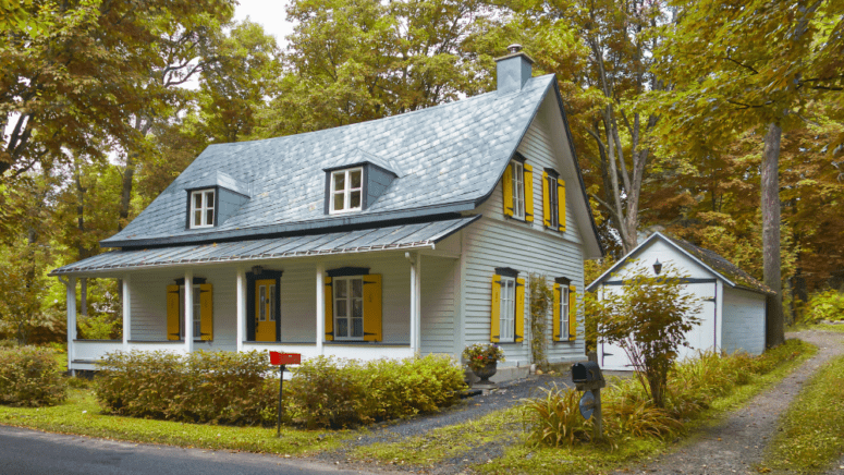 An image of a shouse that can be financed through a second mortgage or home equity loan