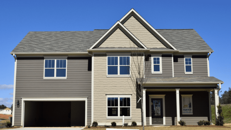 An image of a house financed through a shared appreciation mortgage loan.