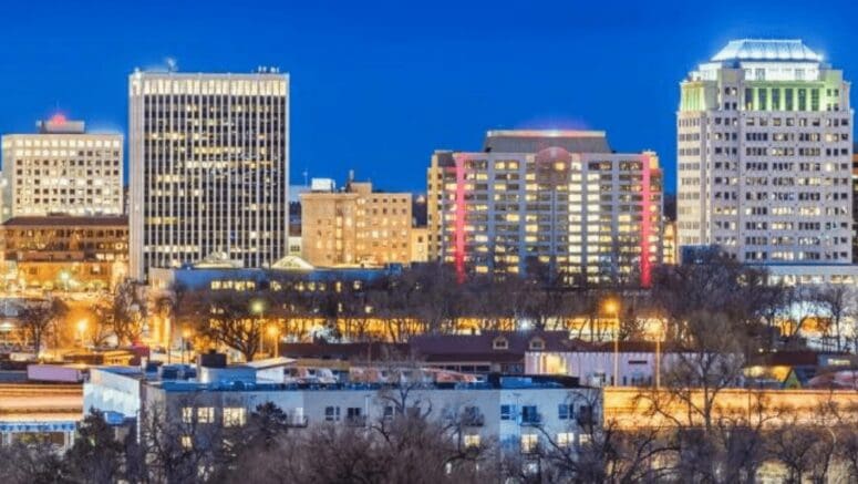 A view of Colorado Springs, CO where you can sell your house to a We Buy Houses company.