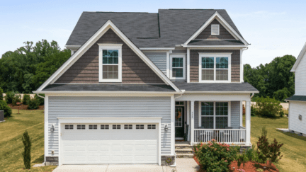 An image of a house purchased through a Rent-to-Own agreement.