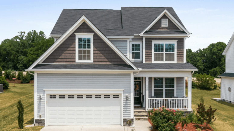 An image of a house purchased through a Rent-to-Own agreement.