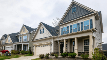 An image of a house labeled as "Pending Sale."