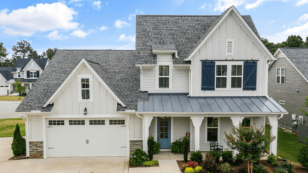 an image of a house highlighting a competitive mortgage rate