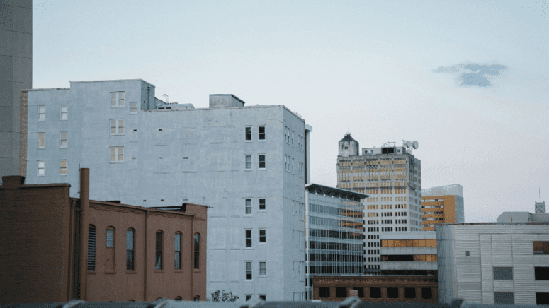 An image of downtown Jackson, where home owners can work with several options to sell their house fast