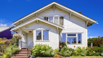 A home located in Olympia, WA where homeowners have the option to sell their home to a we buy houses company