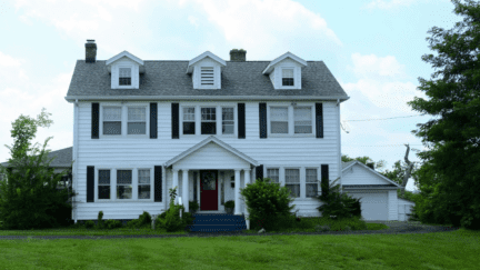 An image of a house associated with estate sale companies in Kansas City.