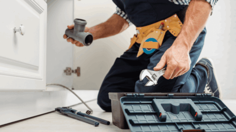 A plumber working for a homeowner who might not be able to afford their home repairs.